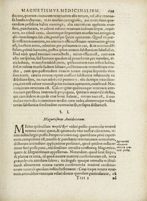 Magnetismus Medicinalium  p. 699